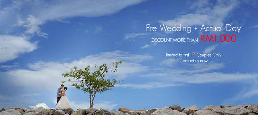 Pre Wedding and Actual Day Photography Promotion