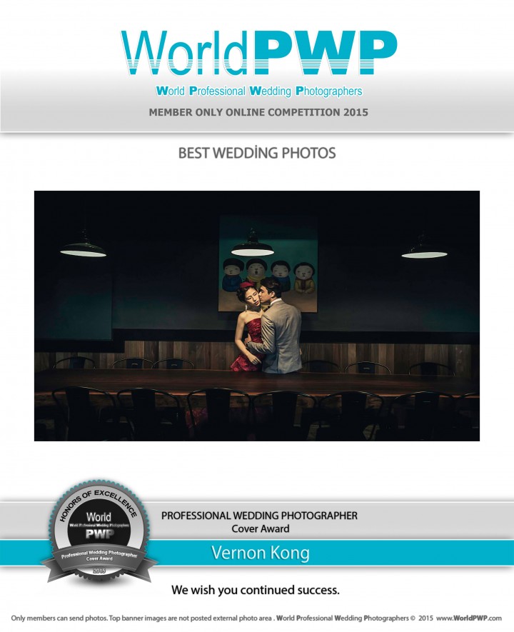 World Professional Wedding Photographers - Vernon Kong