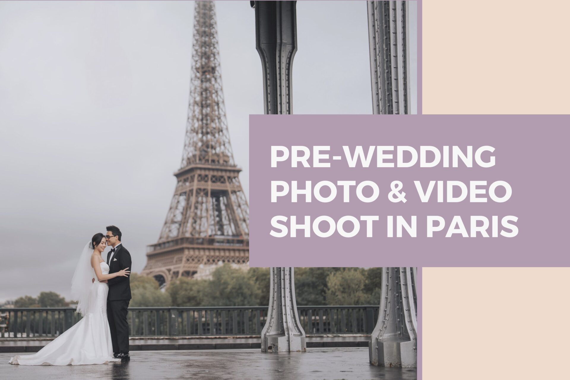 Pre-Wedding Photo & Video Shoot in Paris